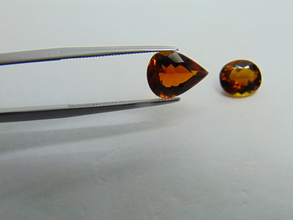 Turmalina 3,25ct 10x8mm 8x7mm