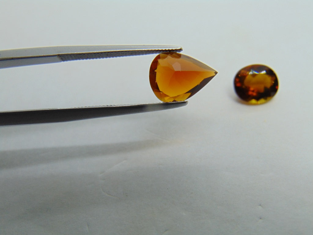 Turmalina 3,25ct 10x8mm 8x7mm