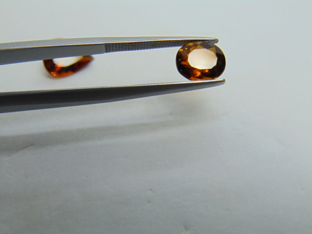 Turmalina 3,25ct 10x8mm 8x7mm