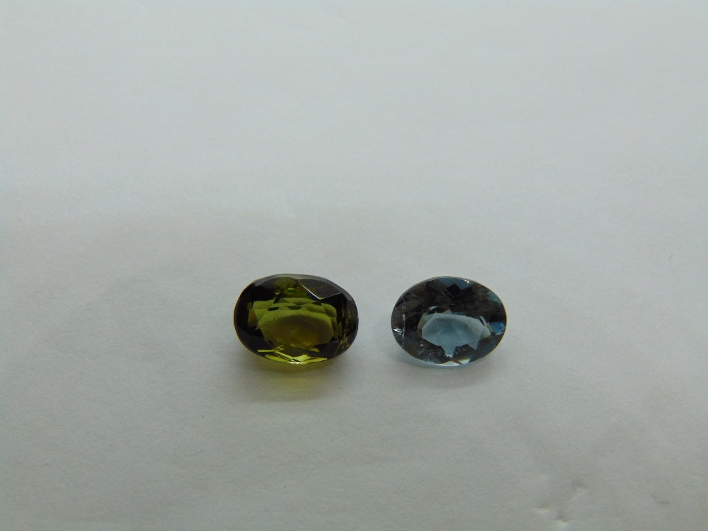 2.85ct Tourmaline 8x6mm 7.5x6mm