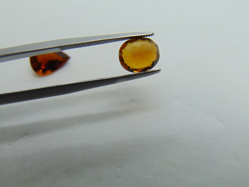 Turmalina 3,25ct 10x8mm 8x7mm