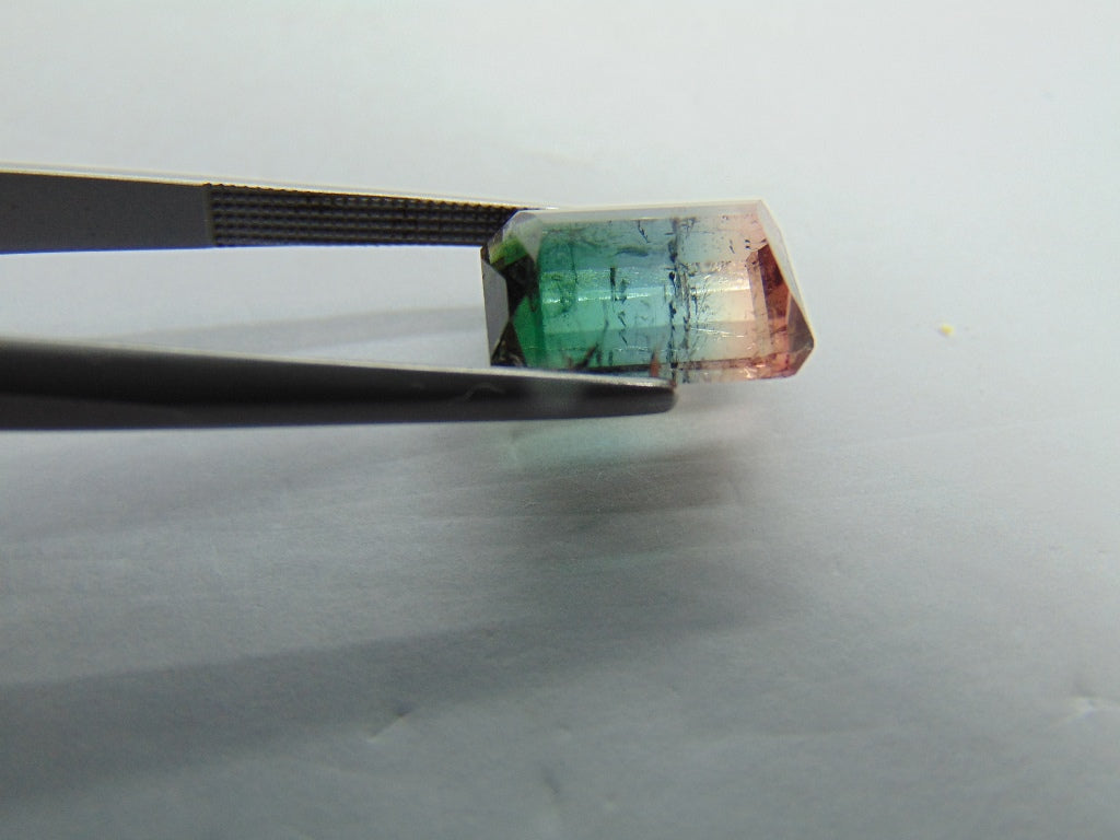 5.99ct Tourmaline Bicolor 13x9mm