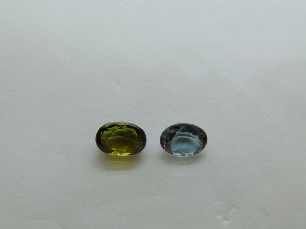 2.85ct Tourmaline 8x6mm 7.5x6mm