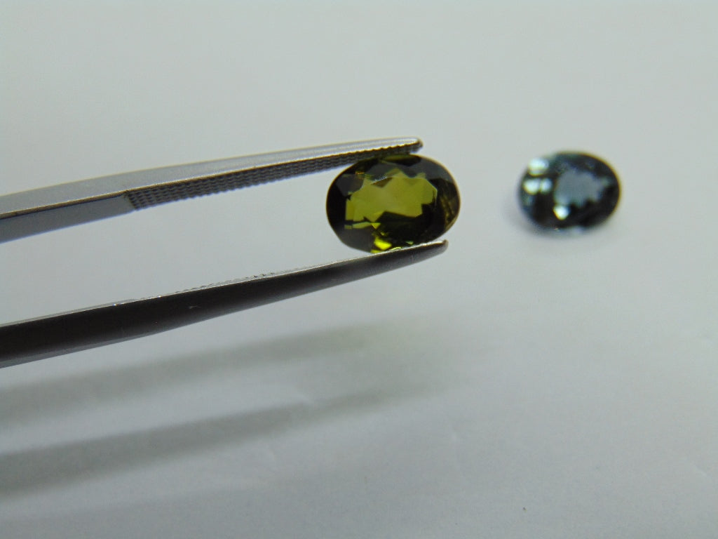 2.85ct Tourmaline 8x6mm 7.5x6mm