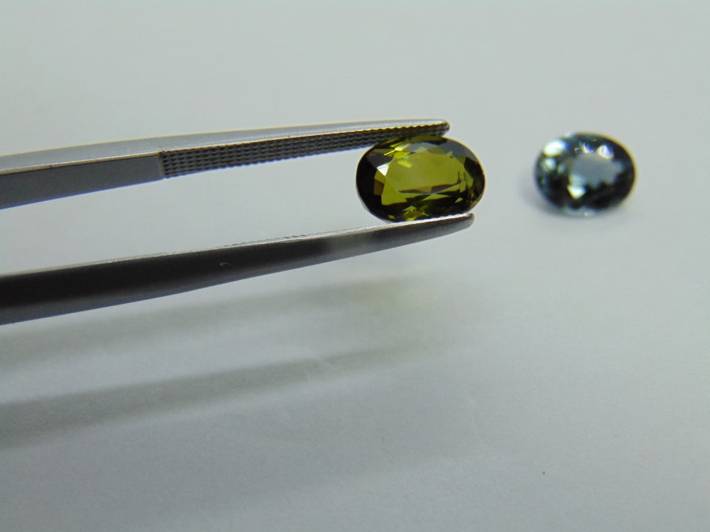 2.85ct Tourmaline 8x6mm 7.5x6mm