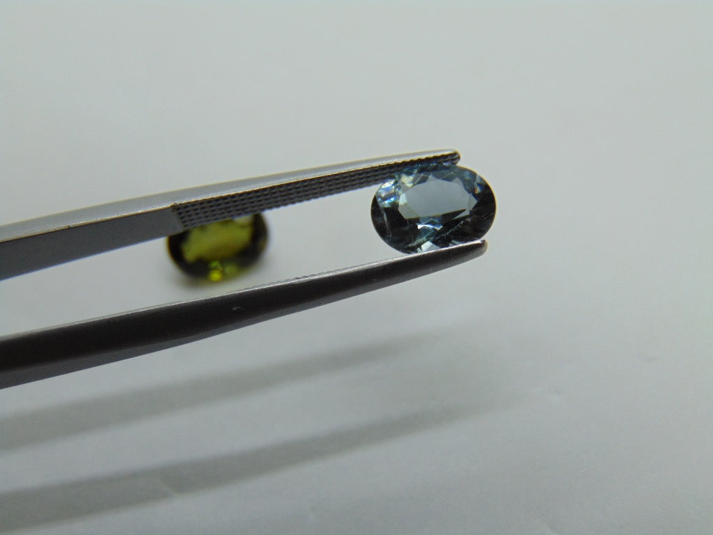 2.85ct Tourmaline 8x6mm 7.5x6mm