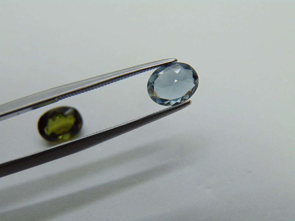 2.85ct Tourmaline 8x6mm 7.5x6mm