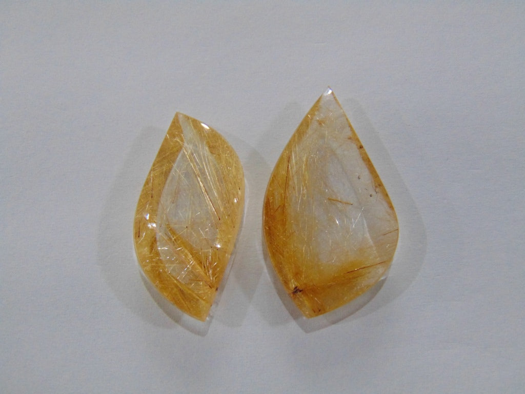 37.30ct Rutile (Golden)