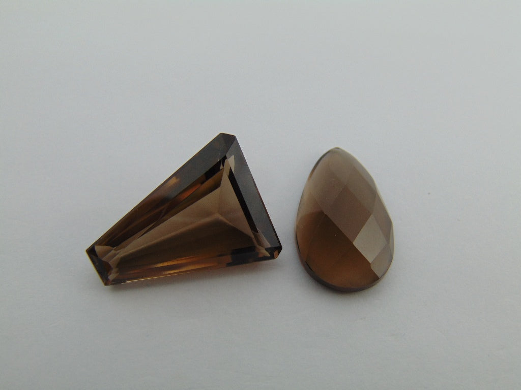 36,70 cts Quartzo (esfumaçado)