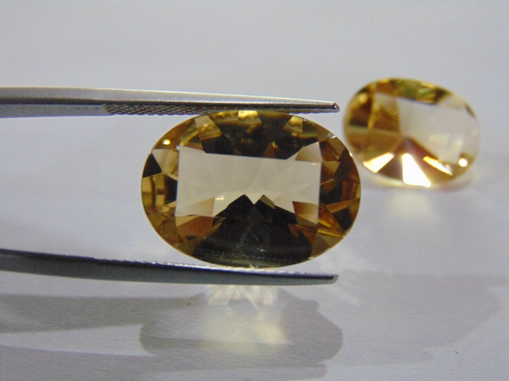 Citrino 17,80ct 18x13mm 16x12mm