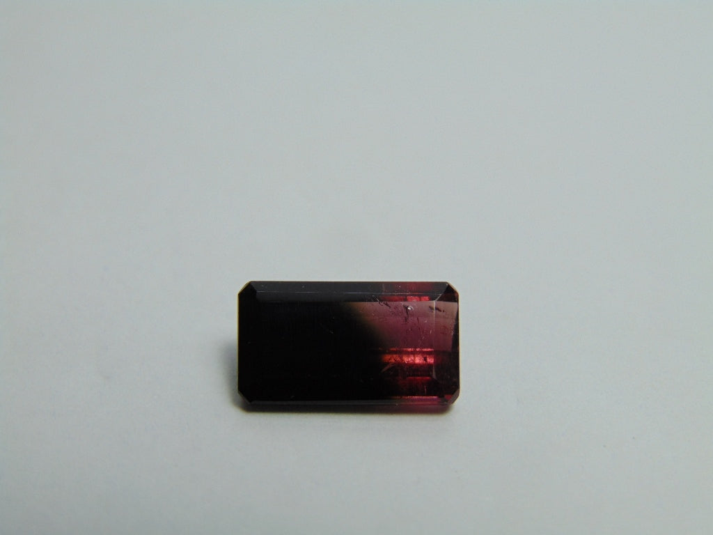 4.05ct Tourmaline Bicolor 13x7mm