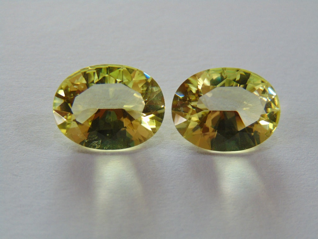 Ouro Verde Quartzo 15,50 quilates 16x12mm