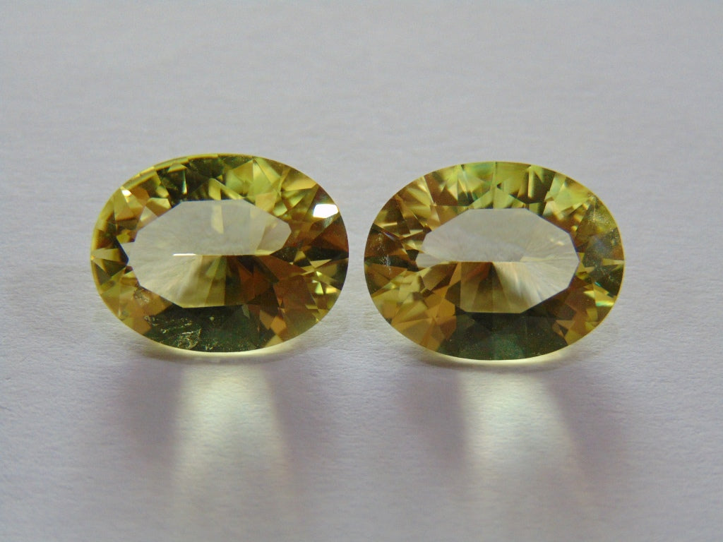 Ouro Verde Quartzo 15,50 quilates 16x12mm