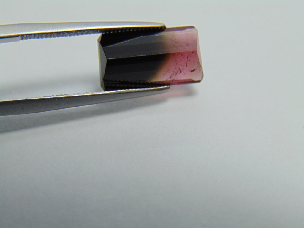 4.05ct Tourmaline Bicolor 13x7mm