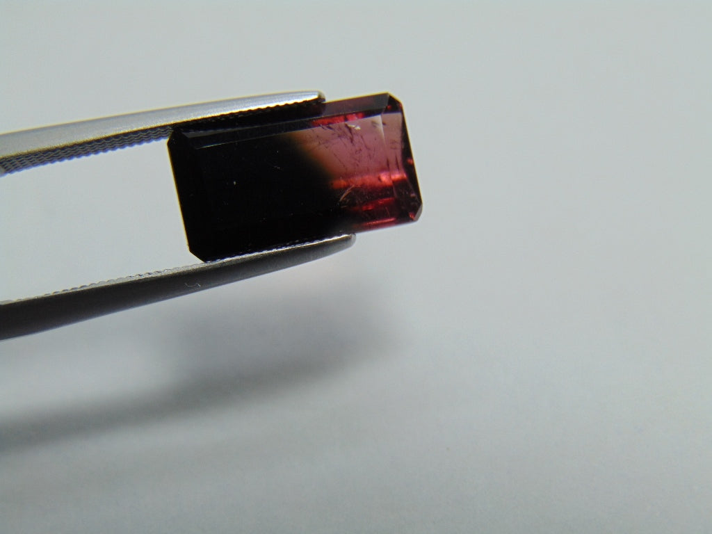 4.05ct Tourmaline Bicolor 13x7mm