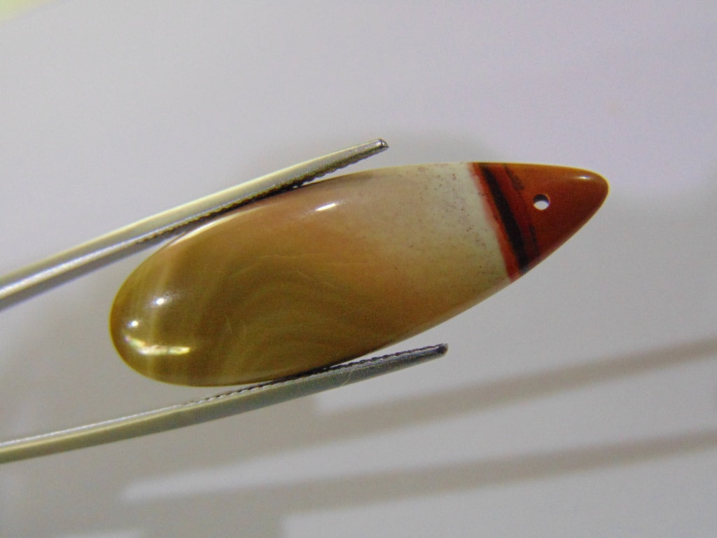 20ct Agate 36x12mm