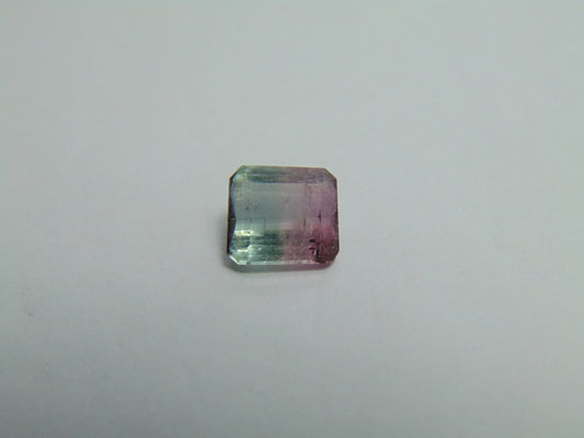 2,20ct Turmalina Bicolor 8x7mm