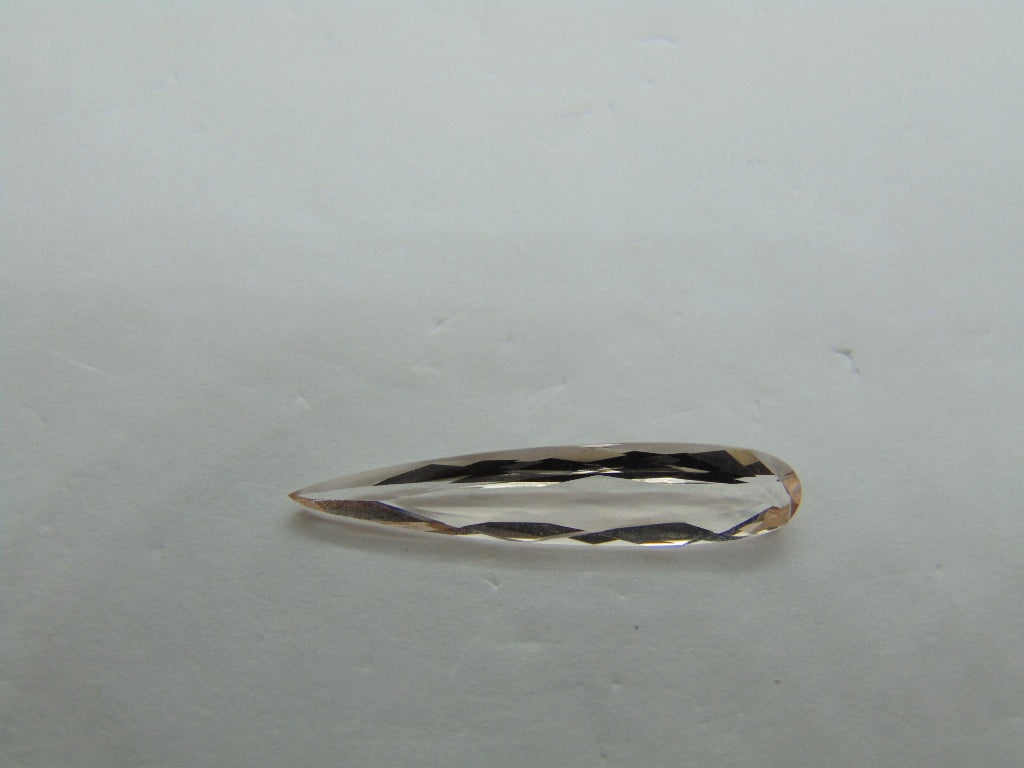 2.64ct Morganite 25x5mm