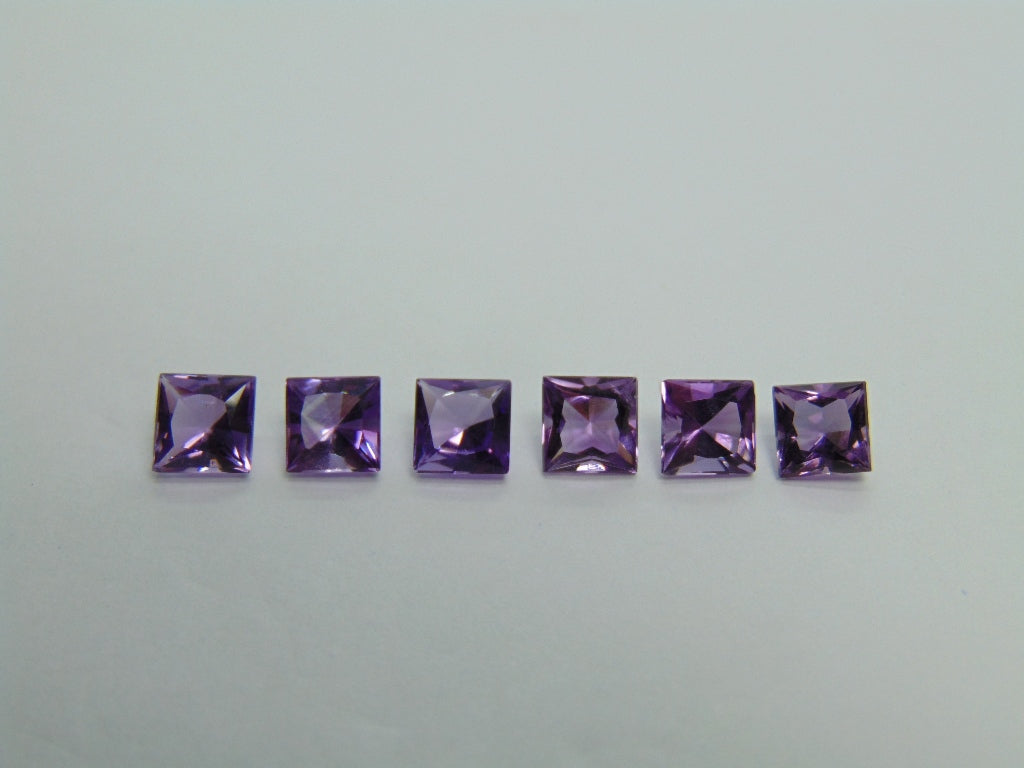 6.60ct Amethyst Calibrated 6mm