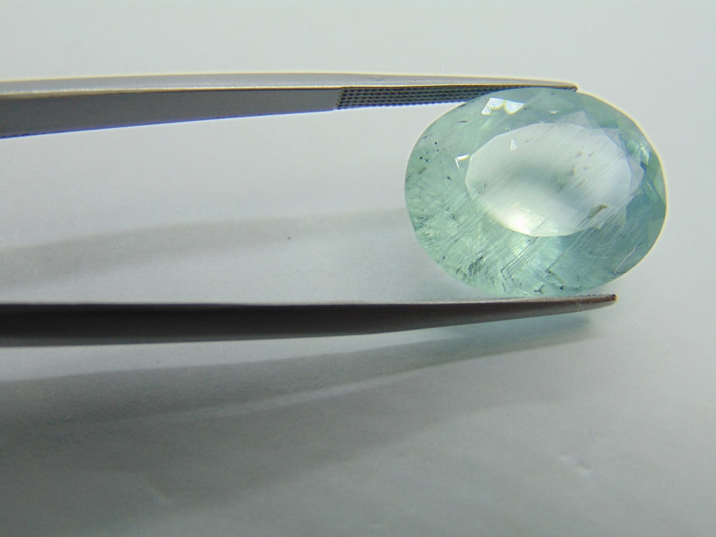 16.80ct Aquamarine With Needle 19x15mm