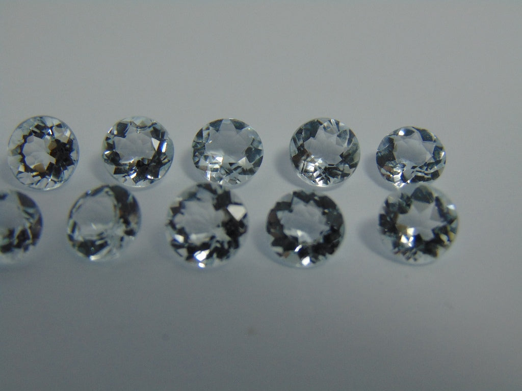 14,30 cts Aquamarine (lote) calibrado