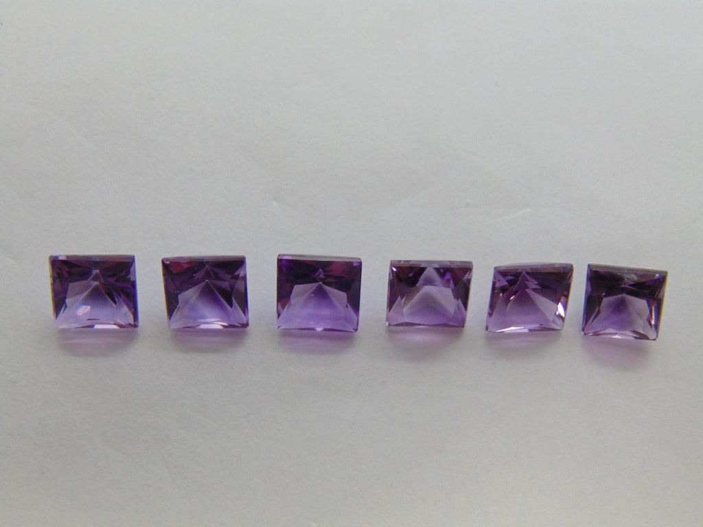 6.60ct Amethyst Calibrated 6mm