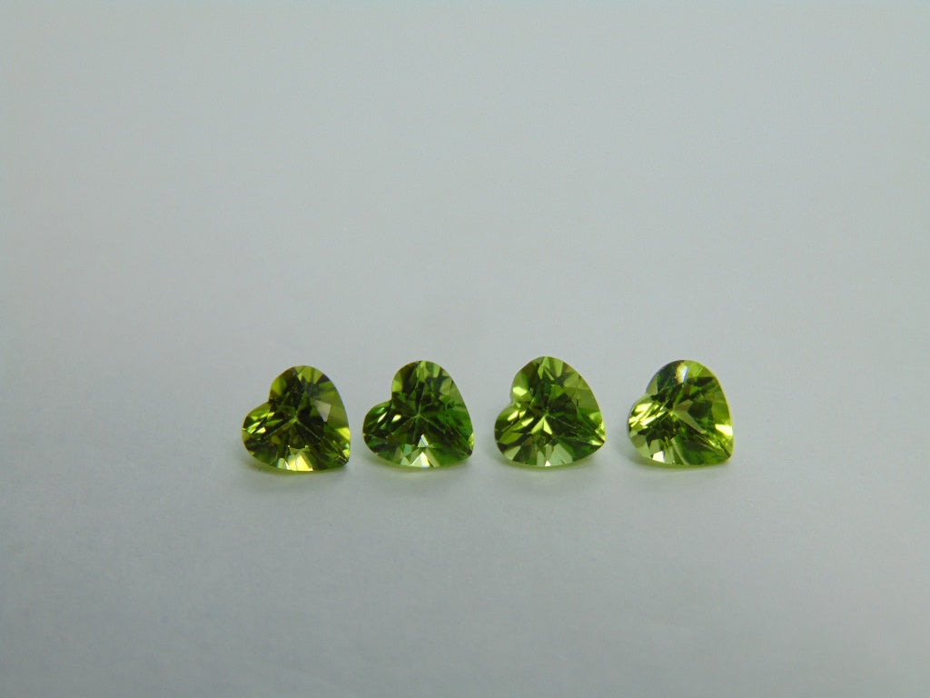 3.65ct Peridot Calibrated 6mm