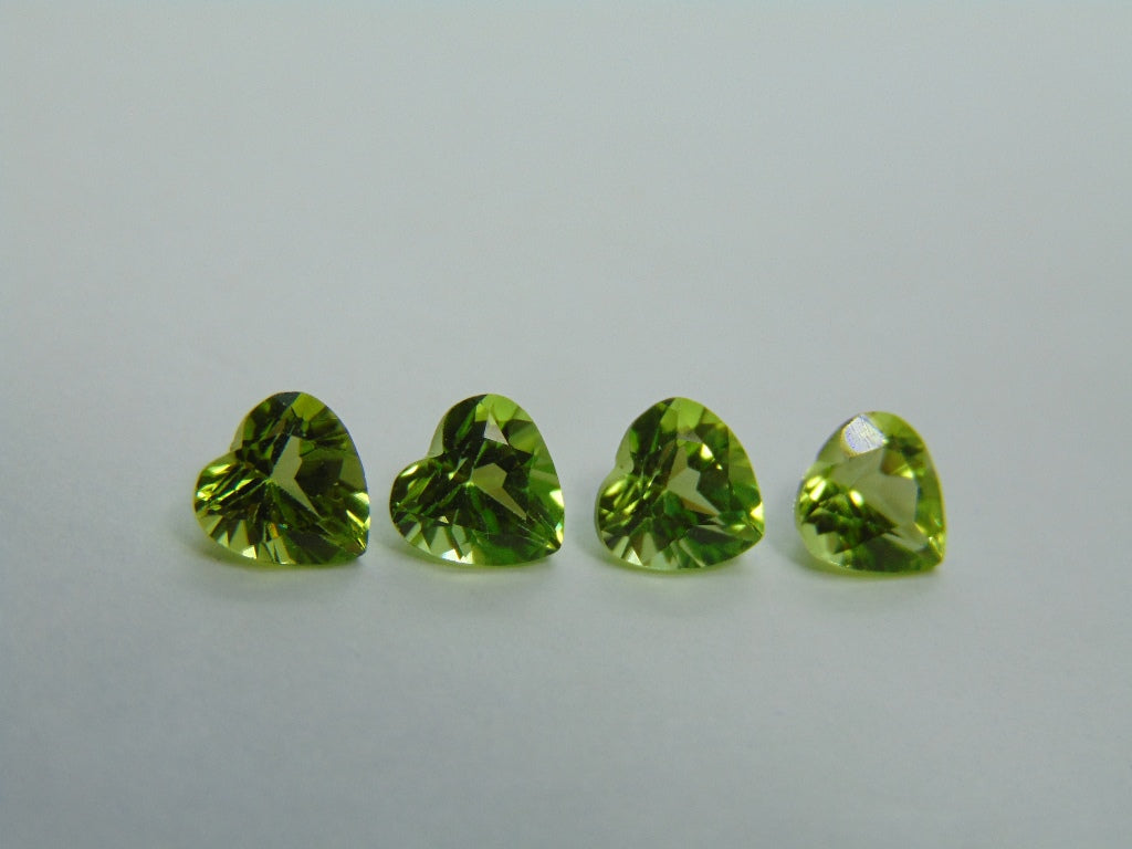 3.65ct Peridot Calibrated 6mm