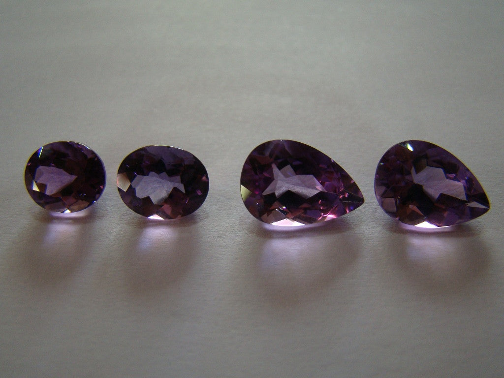 18.20ct Amethyst (Pairs)