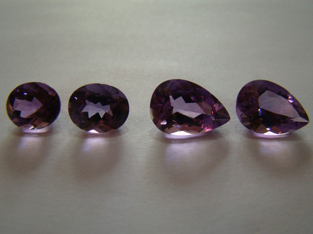 18.20ct Amethyst (Pairs)