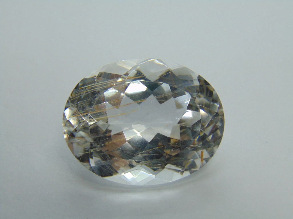 81.35ct Topaz With Rutile 30x23mm