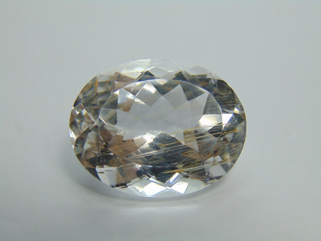 81.35ct Topázio Com Rutilo 30x23mm