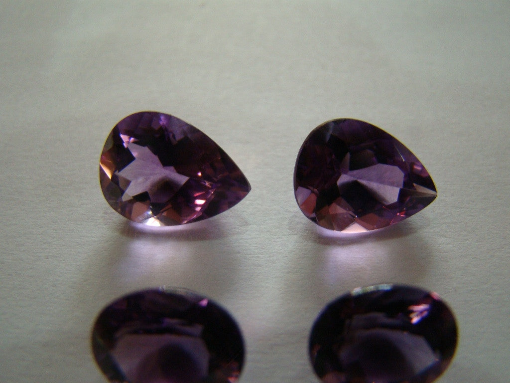 17ct Amethyst (Pairs)