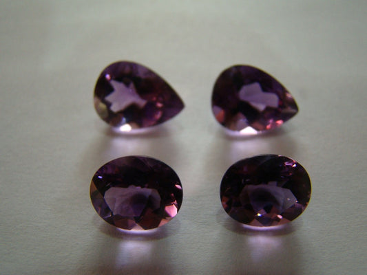 17ct Amethyst (Pairs)