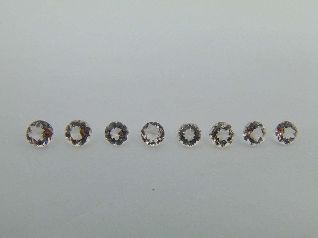 6.50ct Morganite Calibrated 6mm