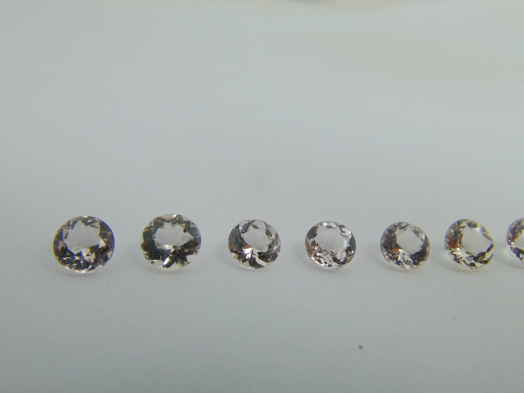 6.50ct Morganite Calibrated 6mm