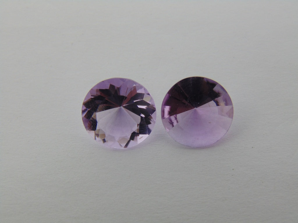 7.60cts Amethyst (Pair)