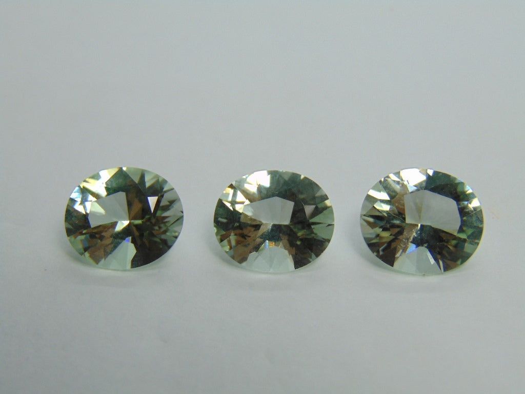 15,10ct Prasiolite calibrado 13x11mm