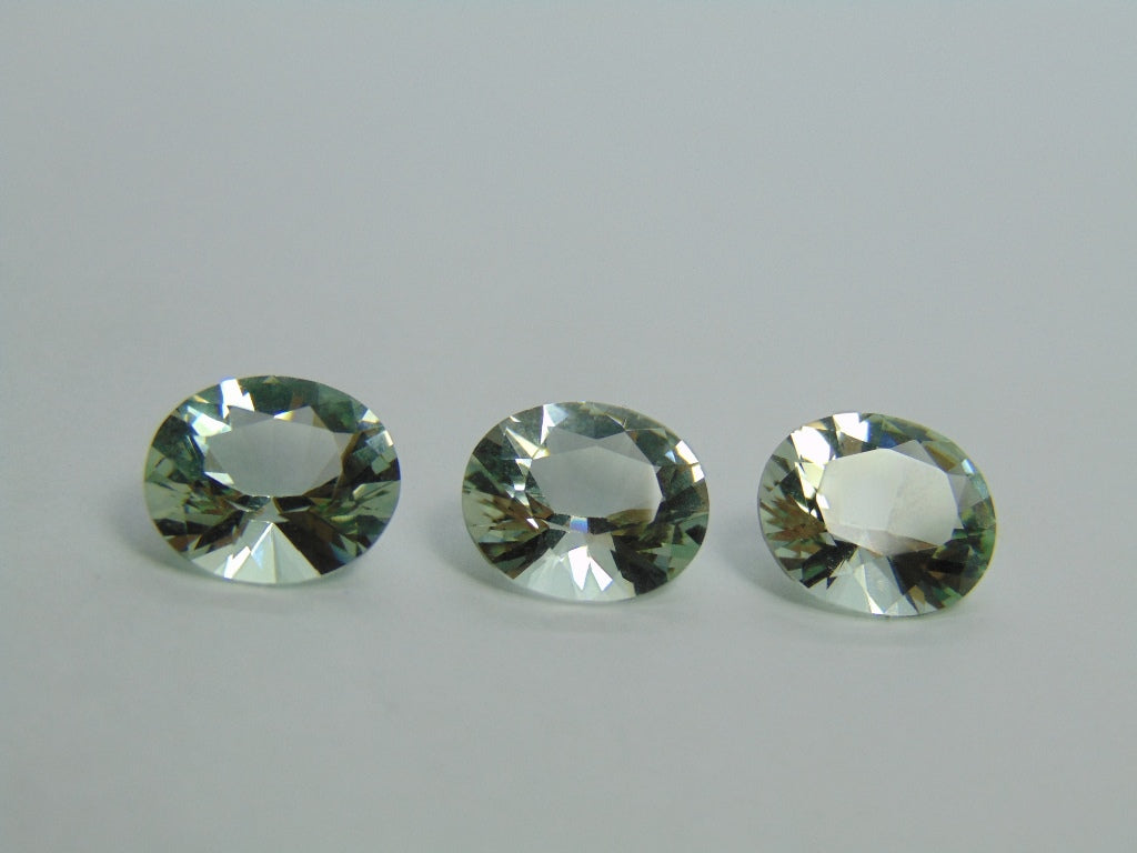 15,10ct Prasiolite calibrado 13x11mm