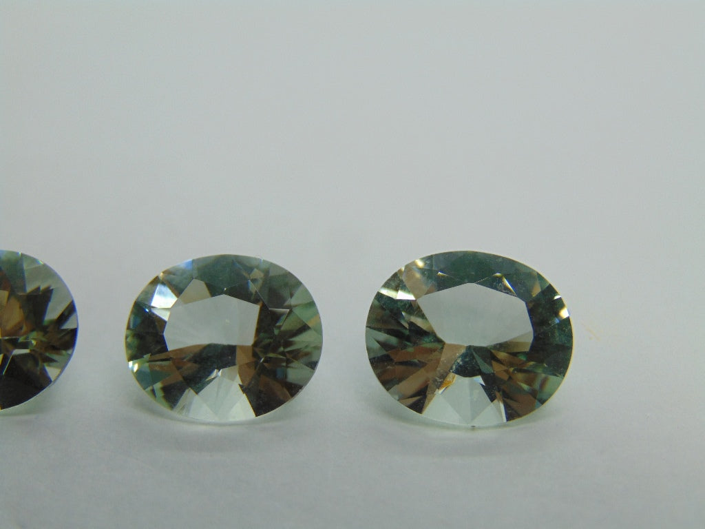 15.10ct Prasiolite Calibrated 13x11mm