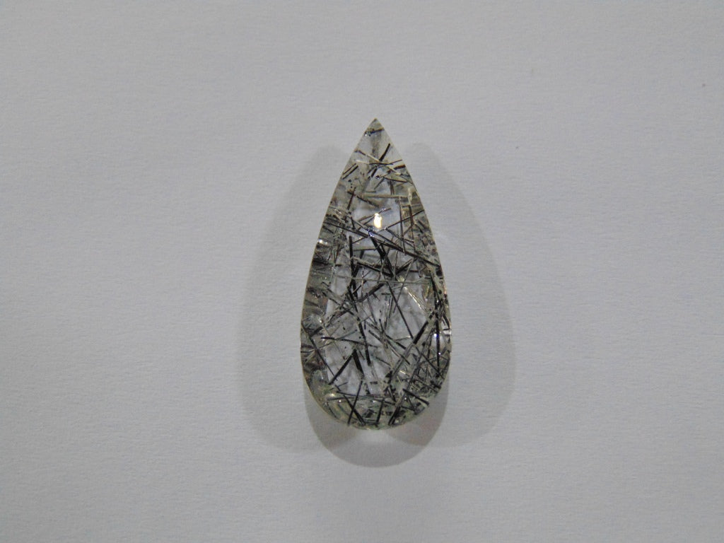 Inclusão de quartzo 15,20ct 28x13mm