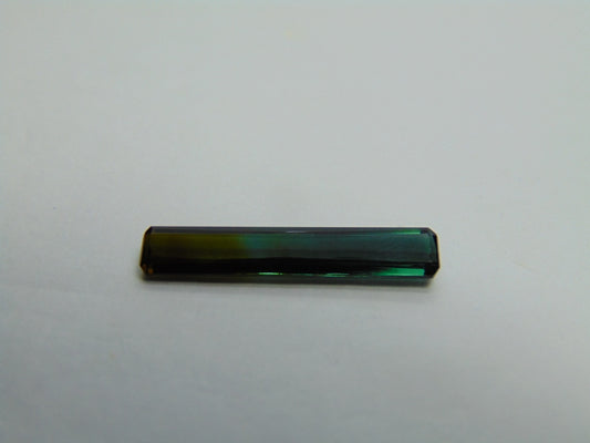 Turmalina Bicolor 2,45ct 22x4mm