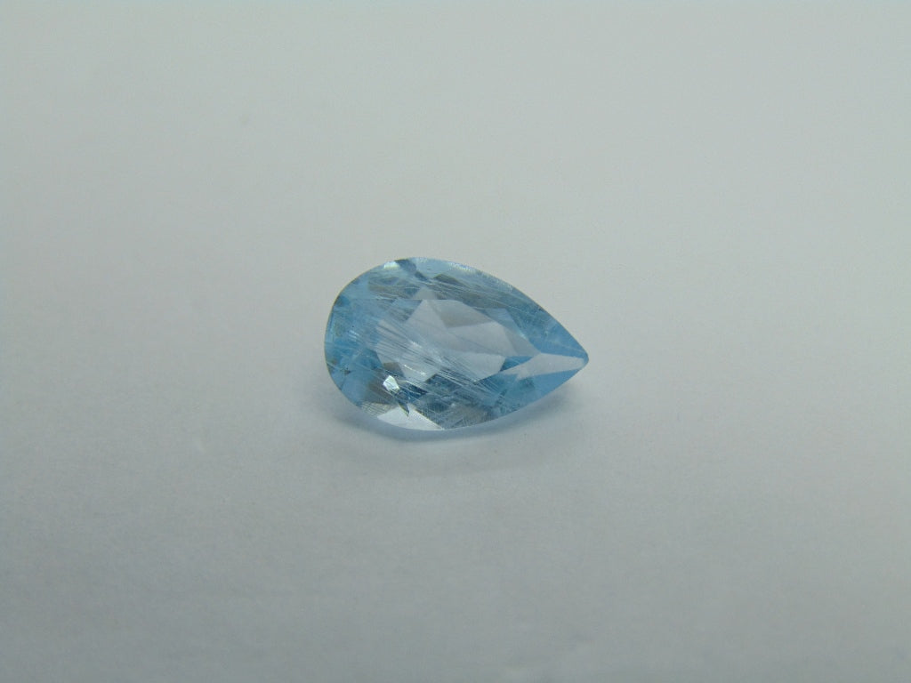 3.75ct Topázio Natural Com Agulha 12x8mm