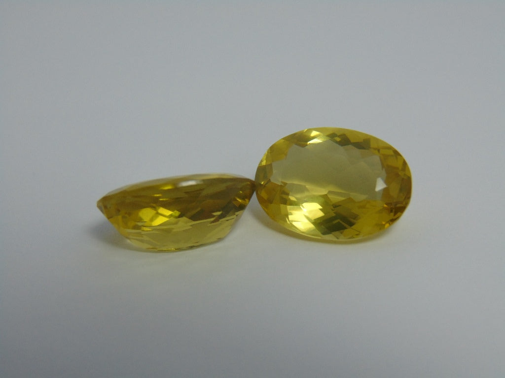 Quartzo de 29,20 cts (ouro verde)