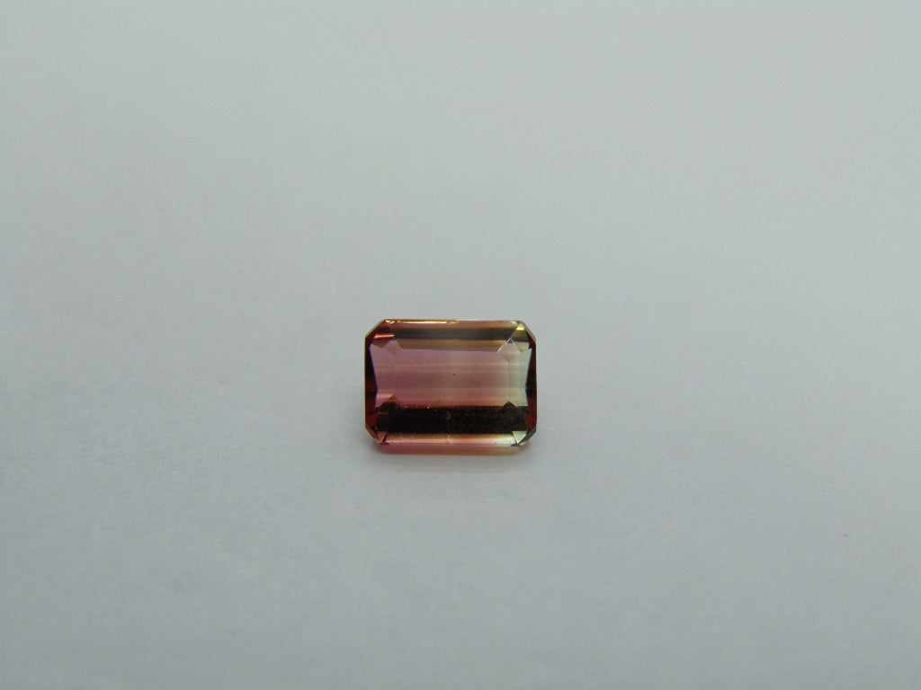 1.65ct Turmalina Bicolor 6x8mm