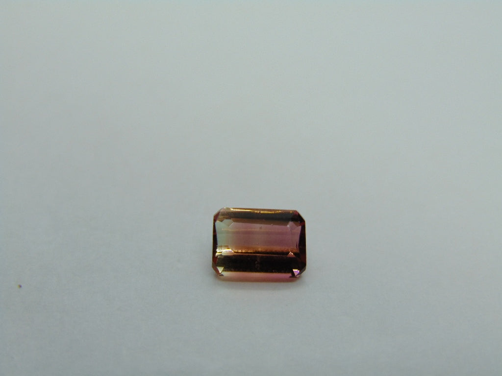 1.65ct Turmalina Bicolor 6x8mm