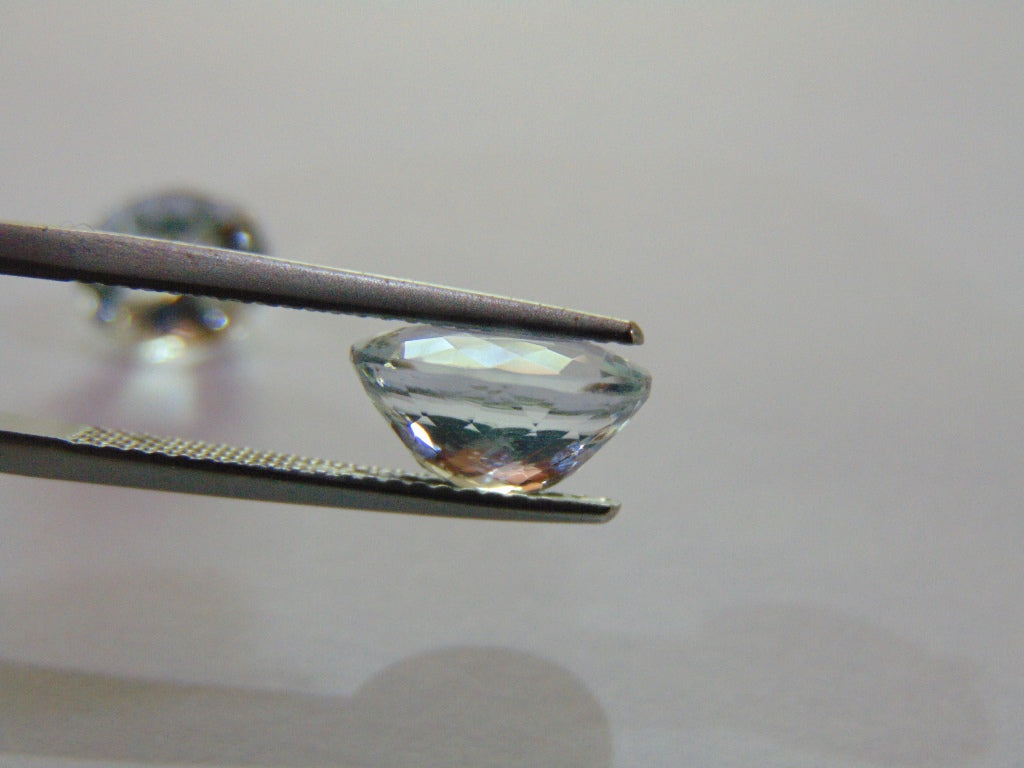 5.40ct Aquamarine Pair 13x10mm