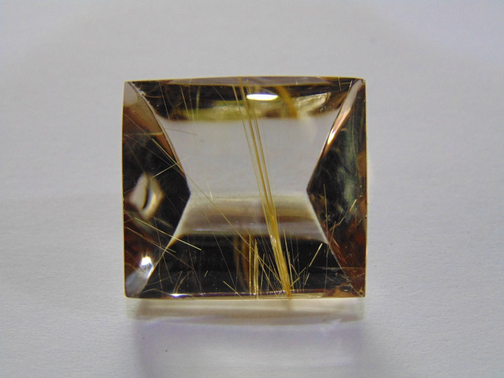 61,30ct Rutilo Dourado 25x23mm