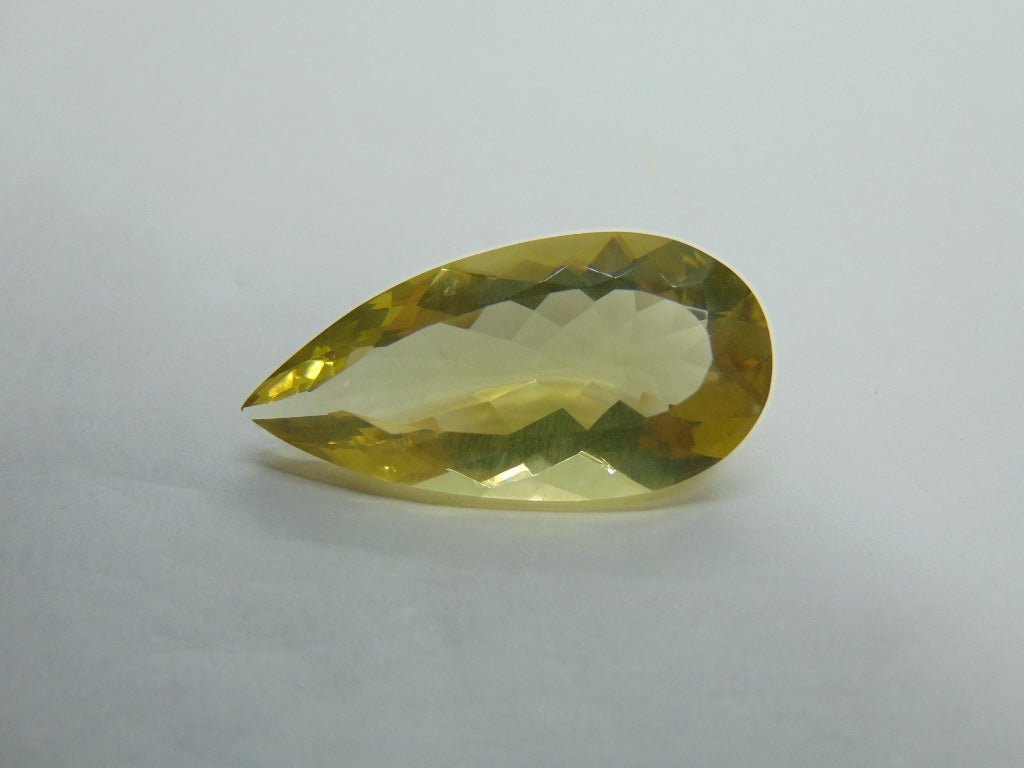 Quartzo Verde Ouro 32,95 quilates 35 x 17 mm