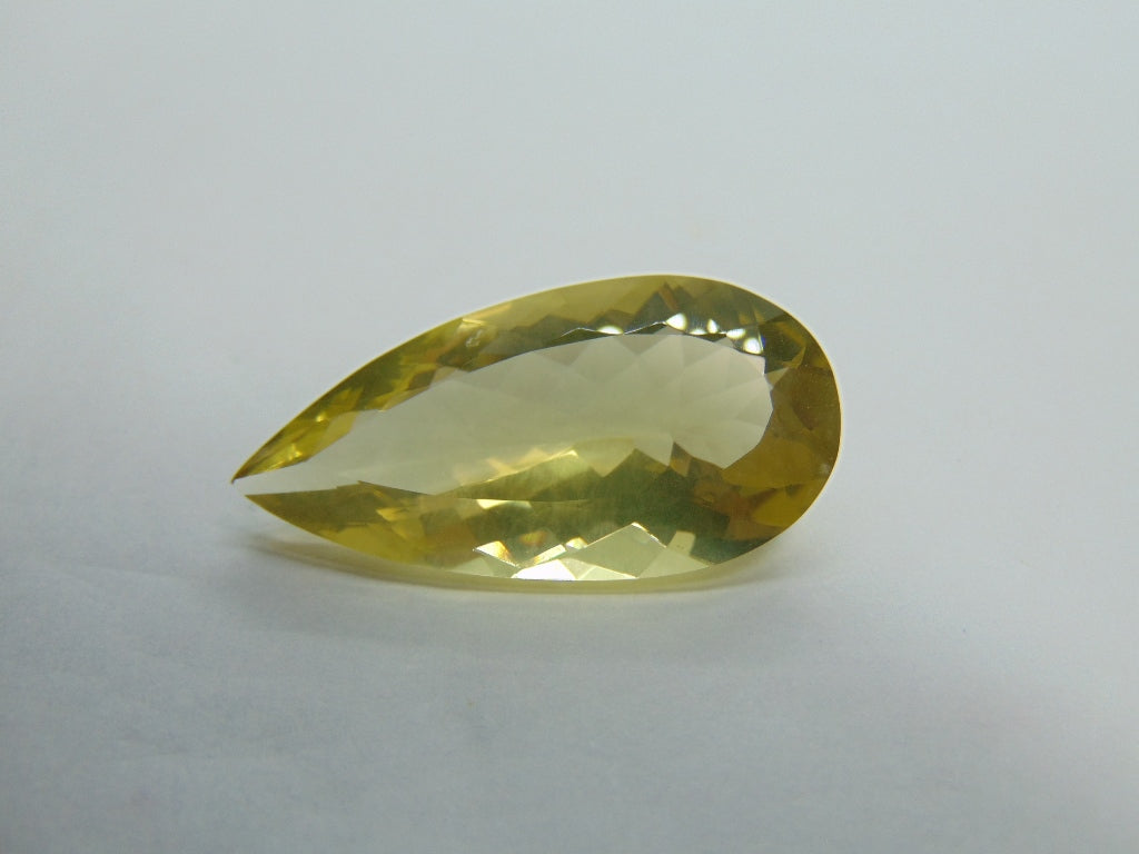 Quartzo Verde Ouro 32,95 quilates 35 x 17 mm